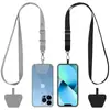 Cordón para Teléfono Móvil Cruzado Adecuado para Nuevo Clip Trasero Universal Correa de Nylon Cuerda para Teléfono Móvil Correa Telescópica Ajustable Cordón para Teléfono Móvil