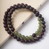 Pulsera de Doble Círculo de Jade Hetian Jiangzhen Xiang Pulsera de Doble Círculo DIY Jiangzhen Xiang Sentido Avanzado Estilo Nacional Estilo Chino Nuevo Pulsera