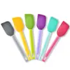 Espátula de Silicone para Confeitaria Transfronteiriça para Uso Doméstico, Espátula Colorida Desmontável para Creme de Bolo e Massa