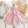 Vestido para Niña 2026 Estilo Nuevo Vestido de Cumpleaños para Bebé Vestido de Princesa con Lazo Vestido de Navidad para Niños Vestido de Piano de Verano