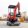 Exportado para a Europa: Escavadeira de Construção de 2 Toneladas, Mini Escavadeira para Demolição de Paredes, Mini Escavadeira para Construção em Vias Estreitas