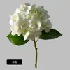 Flores Artificiais de Hortênsia Realistas para Decoração de Sala de Estar e Mesa de Jantar, Buquê de Flores Artificiais de Alta Qualidade