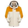 Chaqueta Cálida con Forro de Polar para Otoño e Invierno con Logo Estampado Chaqueta Tres en Uno Resistente al Viento e Impermeable para Exteriores