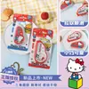 Guangbo Kt841001 Série Sanrio Hello Kitty Fita Corretiva 20m 18 Cartões/Caixa Fita Corretiva