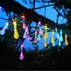 Luces solares para exteriores luces de jardín luces de camping decorativas luces de cadena LED impermeables luces de cadena decorativas de estrella para jardín tiras de luces parpadeantes