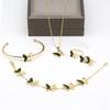 Juego de cinco piezas de mariposa Cdd Nuevo estilo Nácar Europeo y Americano Joyería transfronteriza Pulsera Aliexpress Joyería de comercio exterior Fábrica fuente