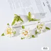 Flor Peônia Artificial Estrangeira Decoração de Casamento Flor Falsa Flor de Seda Cabeça de Flor Peônia Acessório de Cabelo Hanfu Grampo de Cabelo Flor Decoração Acessórios de Flor
