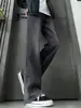 Jeans masculino vintage estilo americano com vibe de rua, calças retas soltas versáteis e com barra bootcut da nova coleção de primavera e outono para homens