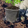 Bolsa de malha metálica de aço inoxidável 304 transfronteiriça, bolsa de malha à prova de insetos para raiz de flor, bolsa de malha à prova de ratos, filtro de jardinagem trançado