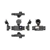 Gravador de Condução com Telas de 3 polegadas, Cinco Câmeras para Gravação Simultânea, Conectividade com Celular, Visão Noturna de Alta Definição e Interconexão com Celular