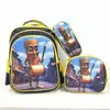 Venta al por mayor de fabricante juego de tres piezas de mochila escolar para estudiantes de primaria mochila de gran capacidad de 16 pulgadas, envío directo de una pieza mochila escolar de caparazón duro 3D