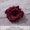 Cabeza de Rosa de Diamante DIY Hecha a Mano Flor Artificial Falsa Accesorios Retro para el Cabello Corsage Decorativo para Ropa Accesorios para Sesiones de Fotos