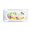 Desodorizador de Refrigerador de Prueba, Purificador Eliminador de Olores, Caja Desodorante de Refrigerador de Carbón Activado, Caja de Carbón de Bambú con Logo Personalizable