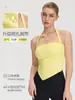 Chaleco de Yoga para Mujer con Almohadillas en el Pecho, Top Deportivo de Cuello Halter, Top de Pilates y Fitness sin Espalda, Moderno y Sexy 62104