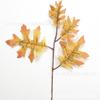 Amazon Venta Caliente Simulación Otoño Multiestilo Hoja de Arce DIY Hecho a Mano Ramo de Flores Decorativo Bonsái Arreglo Floral Accesorios de Hojas