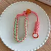Cordón para Teléfono Móvil Trenzado con Cuerda Corta para la Muñeca, Moderno y Versátil para Niñas, Cordón para Deportes al Aire Libre, Fuerte y Duradero