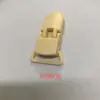 En Stock Pinzas de Cocodrilo de Plástico 2.0/2.5cm Correa Cubierta abatible Toalla de Enfermería Pinza para Chupete Pinza Soporte para Chupete Anticaída