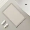 Felpudo de baño minimalista estilo nórdico transfronterizo, absorbente y de secado rápido de tierra de diatomeas, alfombrilla de baño antideslizante, almohadilla suave