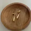 Brincos de Gota Sólida com Design de Nicho Japonês e Coreano Moda Temperamento Simples Versátil Minimalista Tendência para Mulheres
