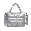 Bolsa Tote de Design Nicho Personalizada Estilo Inverno 2024 Estilo Coreano Casual Grande Capacidade Ombro Mão