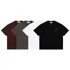 Camiseta de Verano Nueva 2026 Vintage Yidao con Logo de Letra Minimalista Japonés para Hombre, Corte Holgado, Hombro Caído, Versátil Casual de Manga Corta