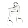 Aleación de Plata Antigua Serie de Notas de Instrumentos Musicales Colgante DIY Pulsera Collar Accesorios de Joyería Colgante de Pendiente de Micrófono