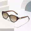 Gafas de Sol de Gama Alta, Gafas de Sol de Moda Transfronterizas, Antivibración para Conducir Estilo Ojo de Gato Retro Estilo Europeo y Americano Gafas de Sol