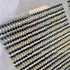 Acrílico largo autoadhesivo Diamante decorativo plástico herraje marco álbum funda de teléfono 3 filas chapa de diamante larga