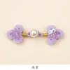 Nuevo botón de estilo chino cheongsam, botón de tres anillos tejido a mano con cuentas, botón de chaleco de traje Tang, accesorio de ropa