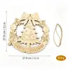 Amazon Halloween Natal Placa Decorativa de Madeira Pendurada TikTok Não Acabado diy Fatia de Madeira Xiyin Decoração de Porta Janela