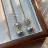 Pendientes Colgantes de Nueva Tendencia Populares Transfronterizos Diseño Simple de Alta Gama Pendientes Clásicos Pendientes Versátiles Elegantes Literarios