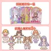 Pegatinas Desmontables de Vestido de Princesa de Papel para Disfrazar Cuerpo Completo DIY Sin Cortar Libro Silencioso Juguete Infantil Marioneta de Papel