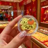 Oro Puro 999 Año del Caballo Nuevo Pegatina Dorada para Teléfono con Adhesivo, Contiene 2 mg de Oro, Regalo para Amigos, Regalo Navideño, Venta al por Mayor