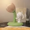 Lámpara de mesita de noche de tulipán Flor Luz nocturna para dormitorio Adornos Lámpara de mesa Regalo de cumpleaños Decoraciones prácticas para inauguración de casa para niñas