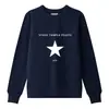 Impresión por Inyección Directa Estilo Retro Americano Japonés Sudadera con Cuello Redondo Unisex para Pareja Capa Base Sudadera con Capucha Sudadera Trendy para Jóvenes