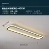 Luz de Pasillo Minimalista Tira Ultra-Delgada Forma de Tira Luz de Techo para Entrada de Balcón Moderna Simple para Dormitorio Sala de Estar Vestidor
