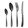 Vajilla de acero inoxidable transfronteriza de Amazon, cuchillo, tenedor y cuchara Creative Star Diamond Four Main Western Tableware, juego de cuchillo, tenedor y cuchara para carne
