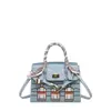 2026 Verão Nova Bolsa de Mão Estilosa Platina Feminina Mais Vendida Moda de Nicho de Luxo Bolsa Clássica de Ombro Transversal