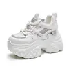 Zapatos Deportivos de Malla con Lentejuelas para Hombre y Mujer, Estilo Nuevo Invierno 2026, Suela Gruesa de Terciopelo, Zapatos Ocultos para Aumentar la Altura, Mujer