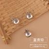 Pingente de Prata Tibetana Novo Estilo Exquisito Porta-Flor Miçanga Espaçadora Pulseira Pingente Deslumbrante Liga Acessórios de Joalheria Fabricante Atacado