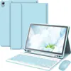 Funda protectora para tableta iPad Air11 M432 con teclado Bluetooth desmontable, funda de cuero magnética Air45 de 10.9 pulgadas