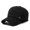 Gorra de Pato de Terciopelo Cálido de Invierno para Hombres, Tallas Grandes, para Personas de Mediana Edad y Mayores, Protección para los Oídos, Protección contra el Frío, Gorra de Béisbol para Hombres Mayores