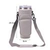 Funda para Vaso Termo de Gran Capacidad Seleccionada Cuidadosamente con Cuerda para Transportar, Correa para Llevar en Diagonal, Funda para Vaso de Hielo de 40 oz, Funda para Vaso de Agua de Material de Buceo