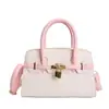 Bolsa Transversal de Design Exclusivo, Nova Bolsa de Mão Fashion Estilo Coreano, Bolsa de Grande Capacidade para Mulheres, Bolsa Kelly Simples e Elegante