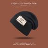 Gorro de Lana de Invierno para Niños, Versátil, Sencillo, Estilo Coreano, para Ciclismo, Cortavientos, para el Frío, de Terciopelo, Grueso, Moda, Gorro Apilable
