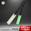 Tiradores personalizados, transfronterizos, que brillan en la oscuridad, autoiluminantes, moldeados por inyección, ecológicos, con cordones, para cremalleras de mochilas de montañismo para exteriores y ropa
