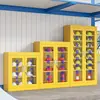 Gabinete de Casco de Seguridad Engrosado Gabinete de Almacenamiento de Cascos para Obra Gabinete de Almacenamiento para Gorras de Trabajo de Taller Almacenamiento para Sitios de Construcción