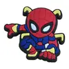 Serie Spiderman, zapatos con agujeros, hebilla de zapato con flores, hebilla de zapato desmontable decorativa de PVC, punto transfronterizo, explosión de Amazon
