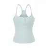 Top Regata Sexy de Costas Nadador com Alças Finas para Garota Quente Verão 2026 Novo Estilo com Bojos Ajuste ao Corpo Camisola Curta