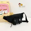 Bolsa de Peito Estilo Harajuku Japonês Hong Kong Moda de Rua Retrô Bolsa Ferramenta Estilo Workwear para Menino Bolsa para Celular para Menina